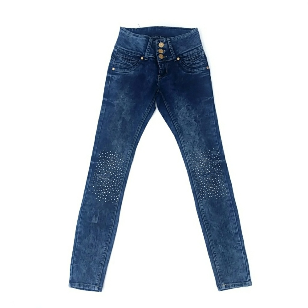 Jeans with a pop of sparkle